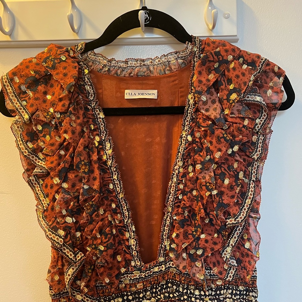 Ulla Johnson gown, size 6, never been worn before.